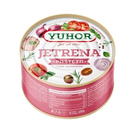 YUHOR pašteta jetrena 150g Cene