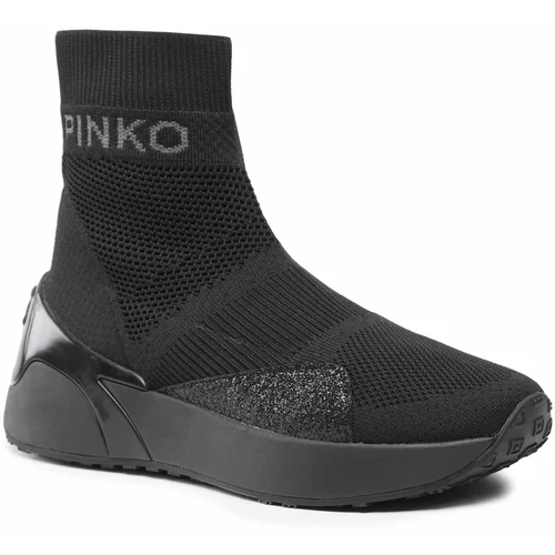 Pinko Superge Stockton Sneaker AI 23-24 BLKS1 101785 A15G Black Z99