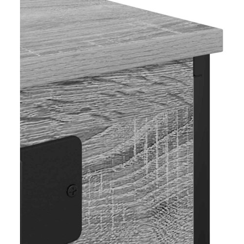  Noćni ormar Siva Sonoma 41 x 31 x 76 cm Konstruirano drvo Slike