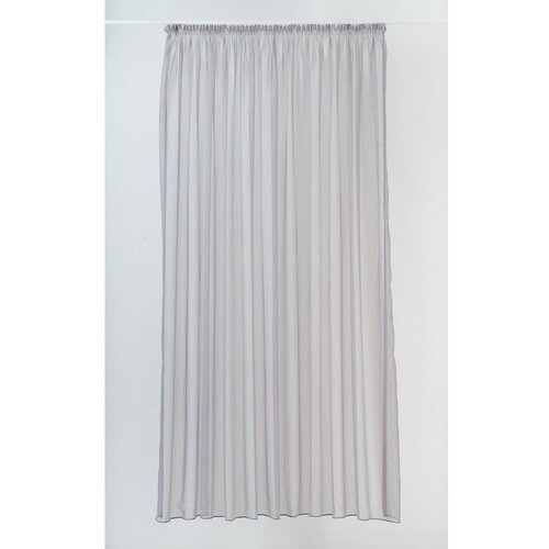 Mendola Fabrics Siva prosojna zavesa 140x245 cm Voile &amp;ndash; Mendola Fabrics Slike
