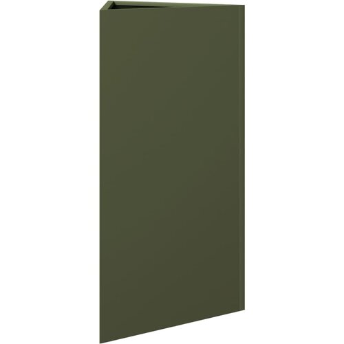  Vrtna sadilice 2kom maslinastozelena 40x34,5x75 cm čelična Slike
