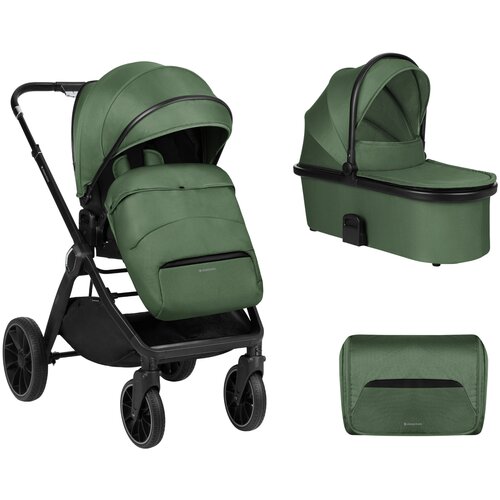 Kikka Boo kolica TIFFANY army green set 2in1 sa tvrdom korpom Slike