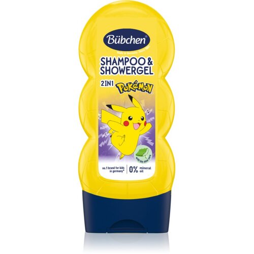 Bübchen Shampoo & Shower Gel Pok&eacute;mon &scaron;ampon i gel za tu&scaron;iranje za djecu 230 ml Cijene