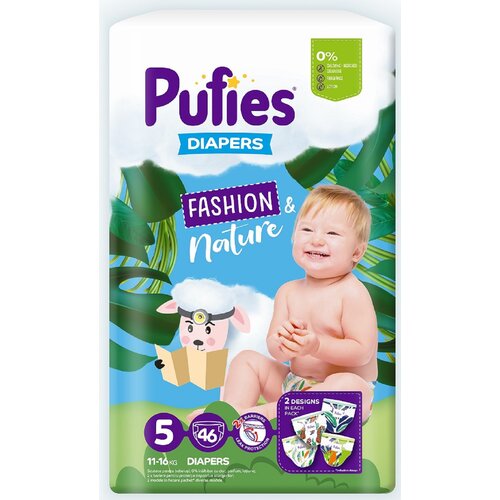 Pufies pelene Maxi pack Fashion&Nature Junior 5 (11-16kg) 46/1 Cene