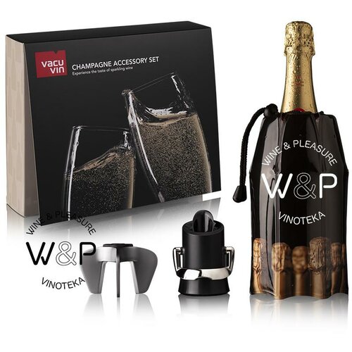 VACUVIN poklon set za šampanjac - 38899606 Slike