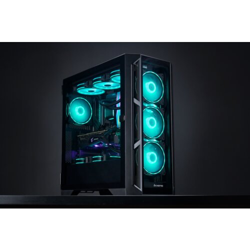 Chieftec Apex Lumo case4x140mm ARGB PWM fans, mesh400mm GPU, 175mm Cooler, 420mm Radiator Slike