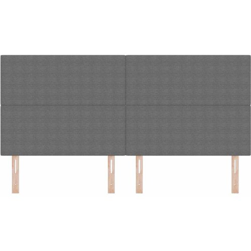  Uzglavlje Svijetlo siva 200 cm Kordura tekstil Slike