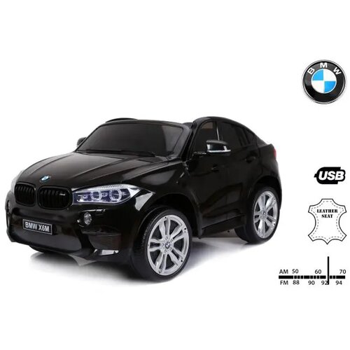Lean_Toys Otroški avto Bmw x6m črna dvosed 2x120w ben Cene