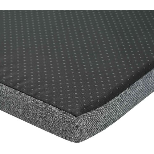  Klupa za hodnik s jastukom Betonski sivi 100 x 38 x 46 cm Slike