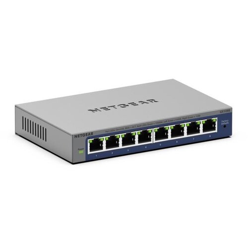 Netgear STIKALO 8-PORT GS108E-400EUS Gigabit (GS108E-400EUS), (5000278632) Slike