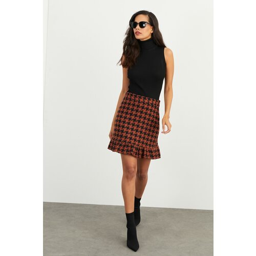 Cool & Sexy Skirt - Brown - Mini Slike