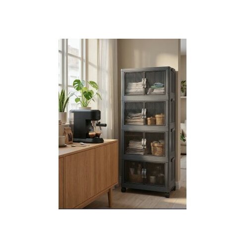 Hanah home Multifunkcionalna komoda, antracit Cene
