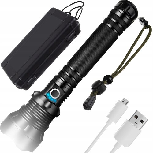  Alu. polnilna vodoodporna LED P70 ročna svetilka USB 13600mAh 4500lm Cene