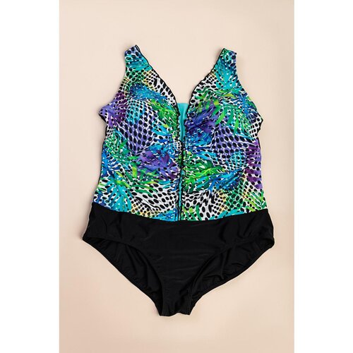 Fenzy Plus Size Kopalke S Potiskom, Modre Cene
