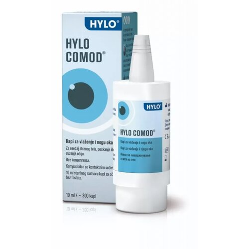 URSAPHARM Hylo Kapi za oči Hylo comod, 300 kapi, 10 ml Slike