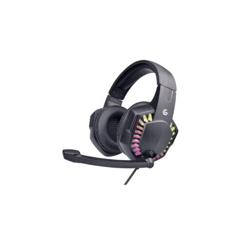  Slu&scaron;alice sa mikrofonom GEMBIRD gaming RGB, volume control, matte black, PC, PS4, GHS-06 Cijene