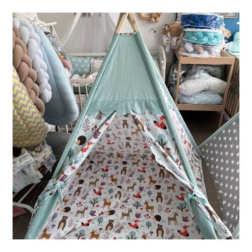  Dečiji šator za igru životinje plavi ( TNC_36F5F7_1154881 ) Cene