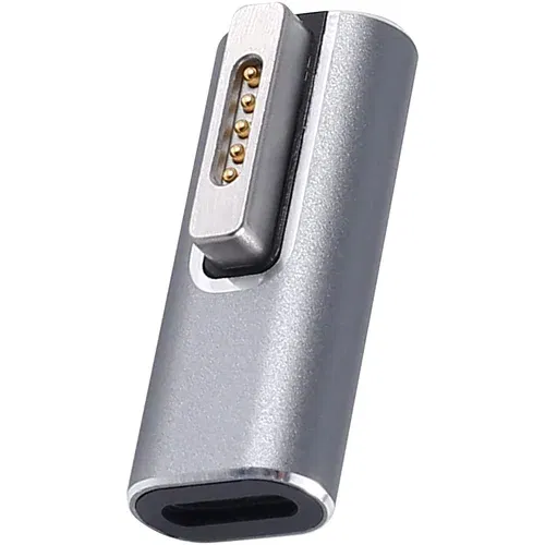 AVIZAR Adapter MacBook MagSafe 2 na USB-C, napajalnik - srebrn, (21123579)