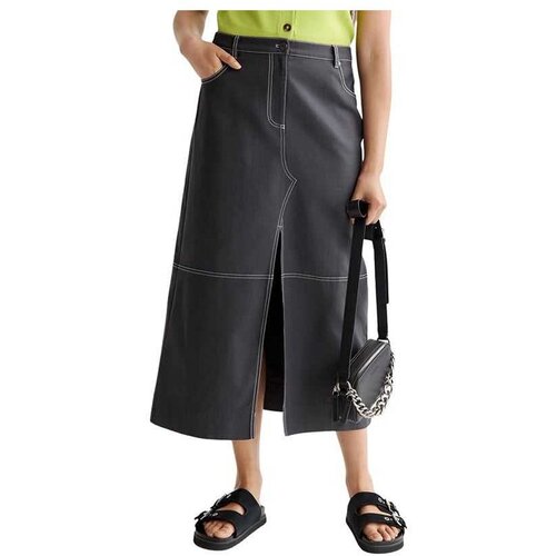SCOTCH &amp;amp; SODA - midi suknja sa &amp;scaron;licem SSUFS00831M-U078 Slike