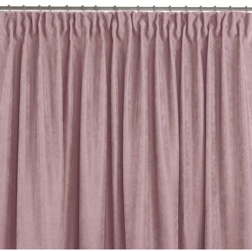  Curtain MILANA color pink style classic dragon tape transparent 10 cm chenille 420x245 HOMEDE Cene