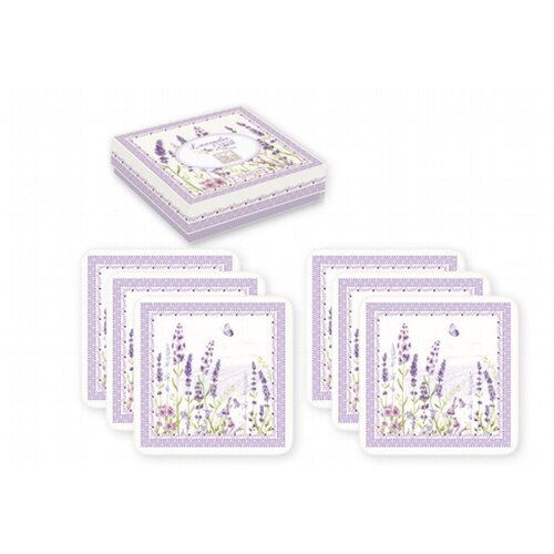 Easy Life Komplet 6 pogrinjkov LAVENDER FIELD Slike
