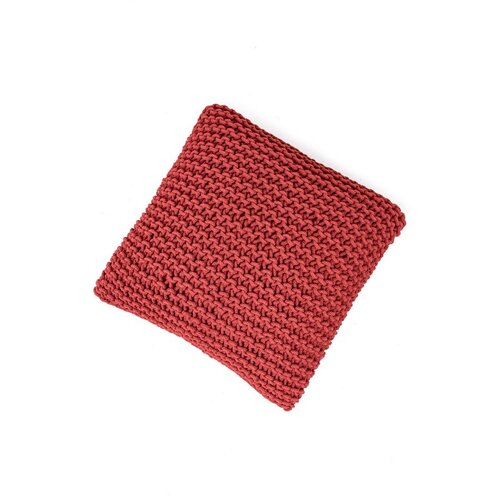 Bonami Essentials Crveni pleten tabure Knit &amp;ndash; Slike