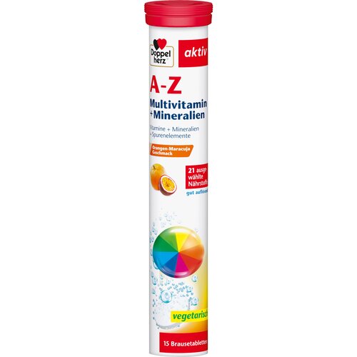 Doppelherz aktiv multivitamini + minerali A–Z - 15 šum. tabl. Cene