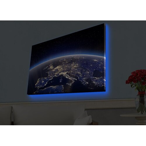 Wallity Zidna slika sa LED osvetljenjem 4570HDACT-093, 45x70 cm Cene