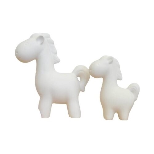 WALLXPERT set ukrasnih predmeta (2 komada) figura horse white Slike