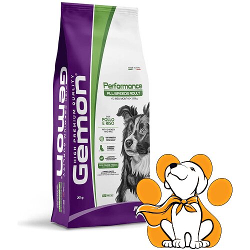 Gemon Chicken And Rice 20kg, Granule Za Odrasle Pse Cene
