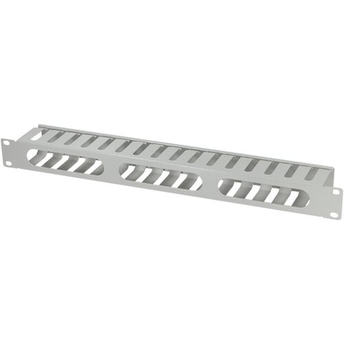 Logilink 19 cable management panel with front flap, 1U, grey, ORCC01G Slike