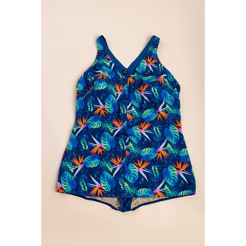 Fenzy Plus Size Kopalke S Potiskom, Modre Cene