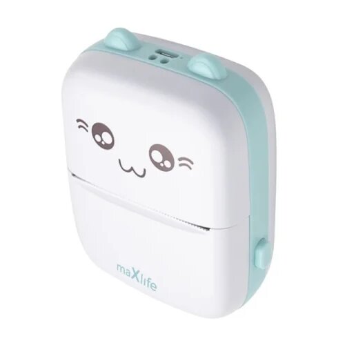 Maxlife Bluetooth thermal printer MXTP-100 blue Cene