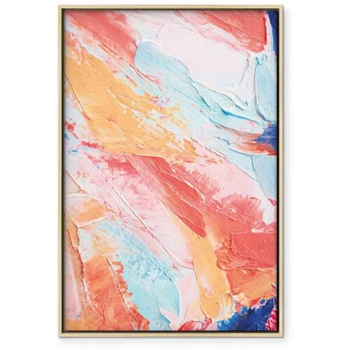  Slika - Spring Shades - A Colorful Mix of Warm and Cool Tones on Canvas 60x90 Cijene