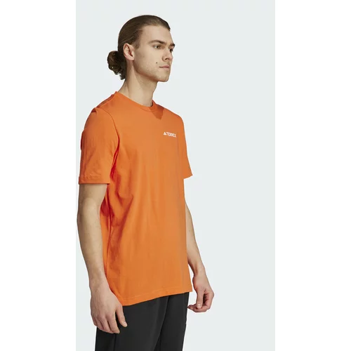 Adidas Majica IL5067 Oranžna Regular Fit