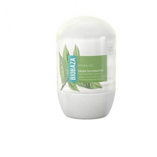 Biobaza Green Tea Sensation deodorant roll-on 50 ml Cene