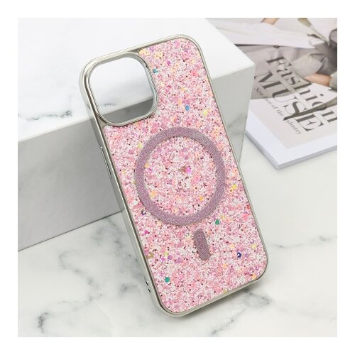  Futrole glam glow magsafe za iphone 15 (6.1) roze ( F121189 ) Cene