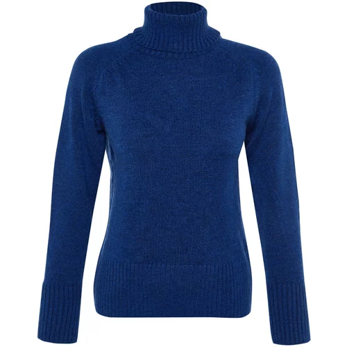 Trendyol Saks Soft Textured Basic Knitwear Sweater