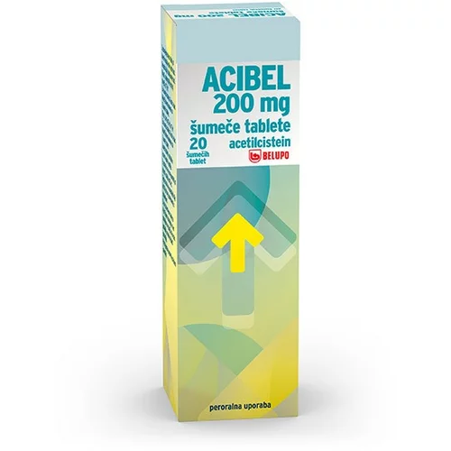  Acibel 200 mg, šumeče tablete