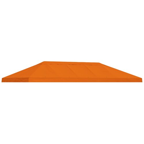 vidaXL Zaščita za gazebo s senčnikom 6 x 3 m Oranžna Poliester 190, (5000219044) Cene
