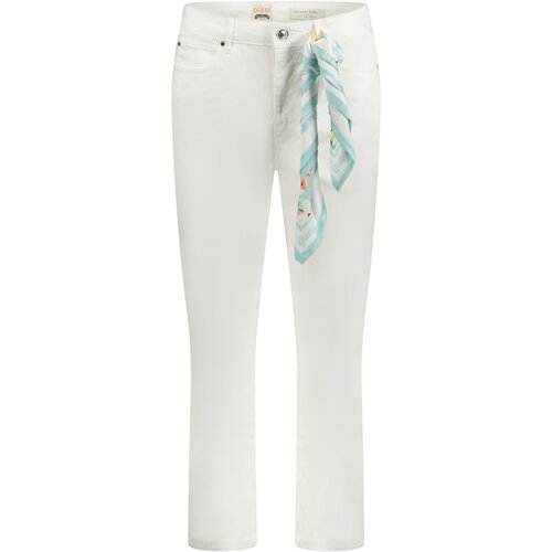 Guess Jeans WOMEN&#39;S WHITE DENIM JEANS Cijene