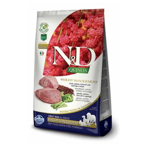 Farmina N&D quinoa hrana za pse - weight managment lamb 7kg Slike
