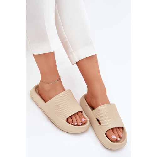 Boto Women's Platform Sandals With Cutout Beige Ameira Cijene
