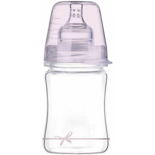 Lovi Baby Shower Girl bočica za bebe Glass 150 ml