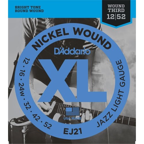 D&amp;#039;Addario EJ21 12-52 žice za električnu gitaru Slike