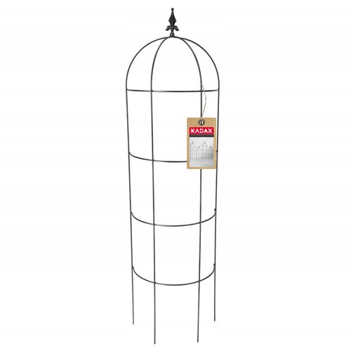 KADAX Kovinska vrtna pergola 150 cm, opora za vrtnice, trte, rože, obelisk, drog, (5000360382) Slike