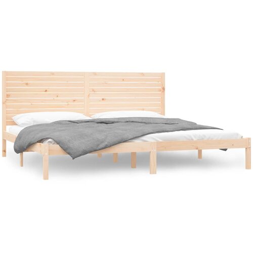  Okvir za krevet od masivnog drva 180 x 200 cm veliki bračni Slike