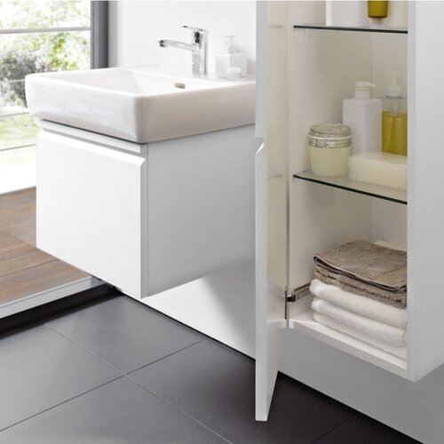 Laufen H8189520001041 Pro 60 x 48 cm pravokotni stenski keramični umivalnik z odprtino za armaturo Slike