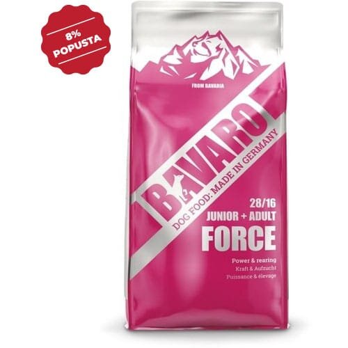 Josera hrana za pse Bavaro Force Junior + Adult, 18 kg Cene