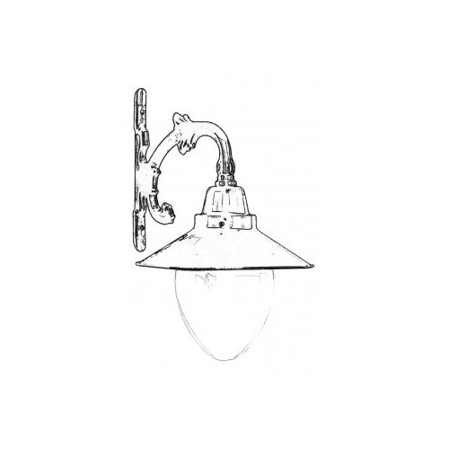 Opviq Vanjska zidna lampa BAP-68204-BSY-M2, 45 cm, E27, 40W, IP65, Crna Slike